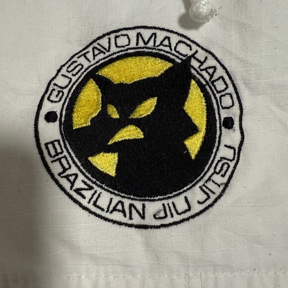 Toro Gustavo Machado White Cotton Brazilian Jiu Jitsu Pants Size A2H - Picture 8 of 13
